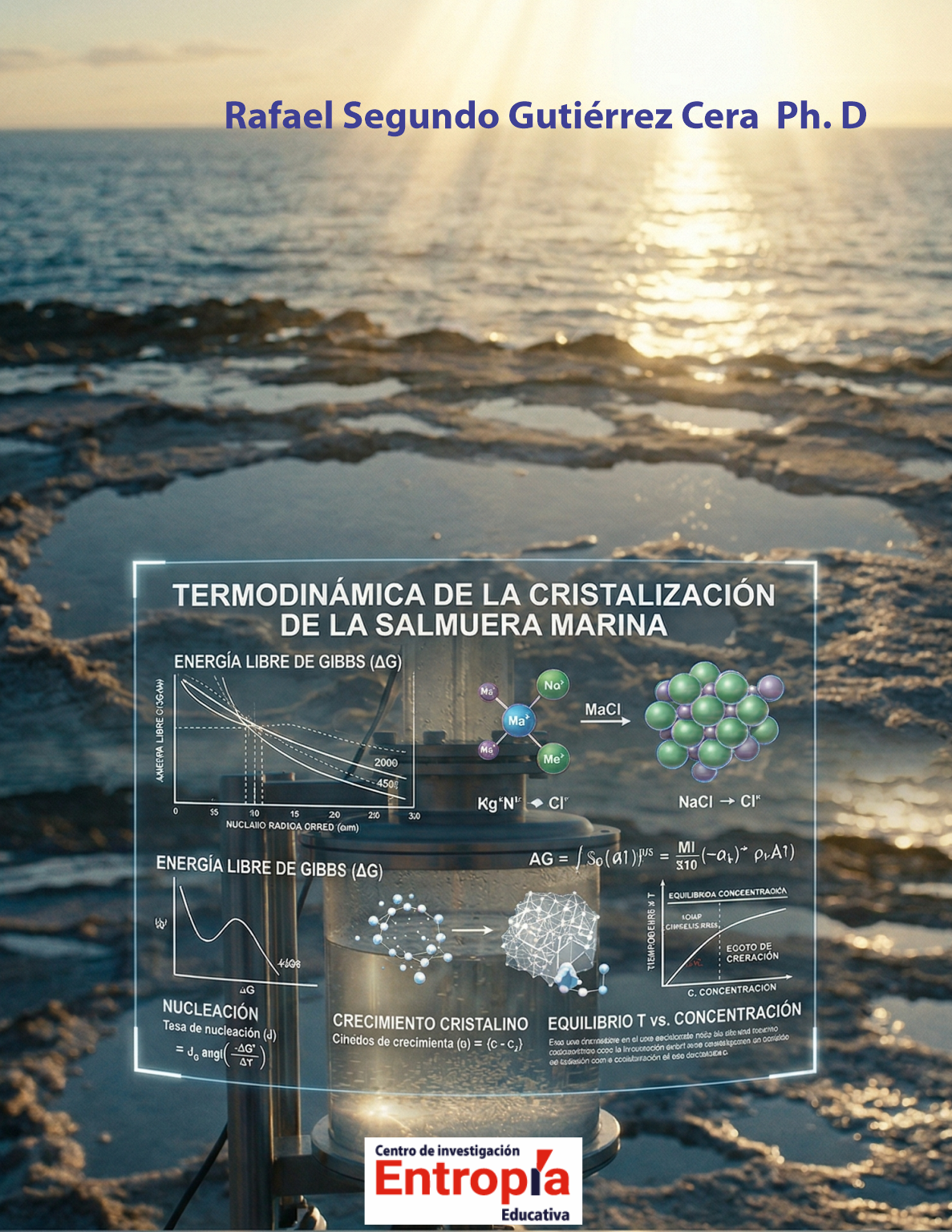 Termodinámica de la cristalización de la salmuera marina